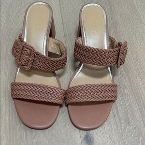 J Crew Women's Braided Slide Sandals